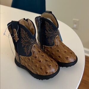 Roper Navy Baby Cowboy Boots - NWT!
